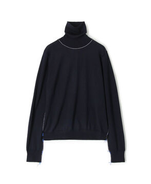 Maison Margiela PULLOVER ウール ハイネックニットプルオーバー