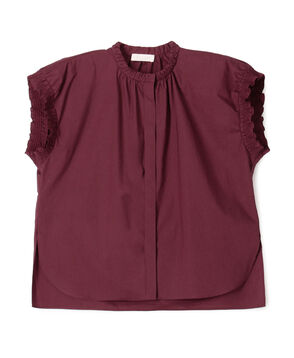 プロセスドコットン シャーリングブラウス