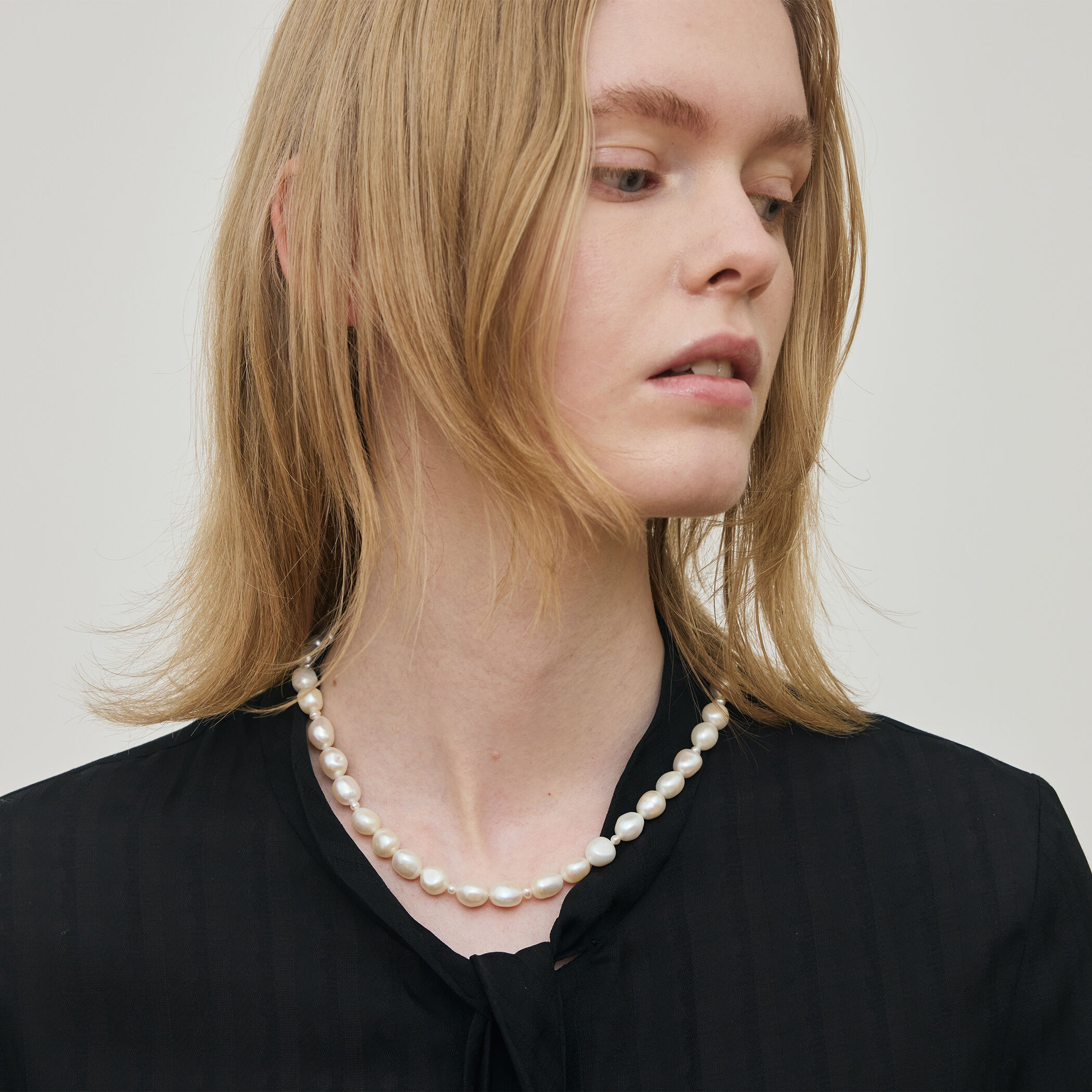 MOUNIR バロックパール ショートネックレス｜トゥモローランド 公式通販