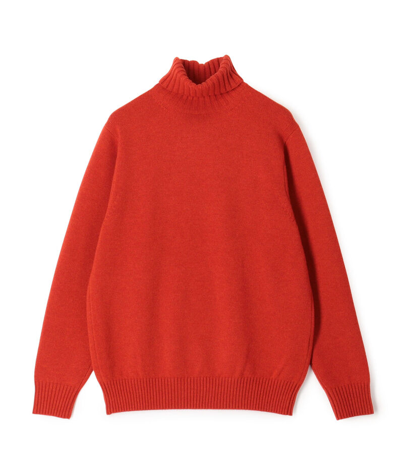 TOMORROWLAND tricot スーパーファインラムウール タートルネックニット