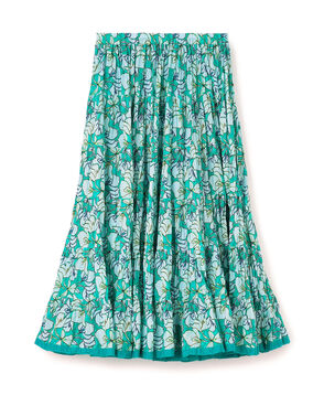 【WEB先行予約・別注】MARIHA Flower Poem 草原の虹のスカート