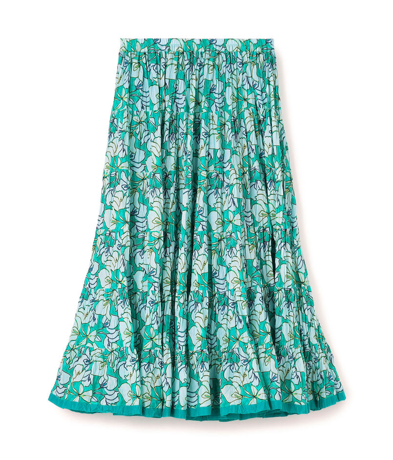 【WEB先行予約・別注】MARIHA Flower Poem 草原の虹のスカート