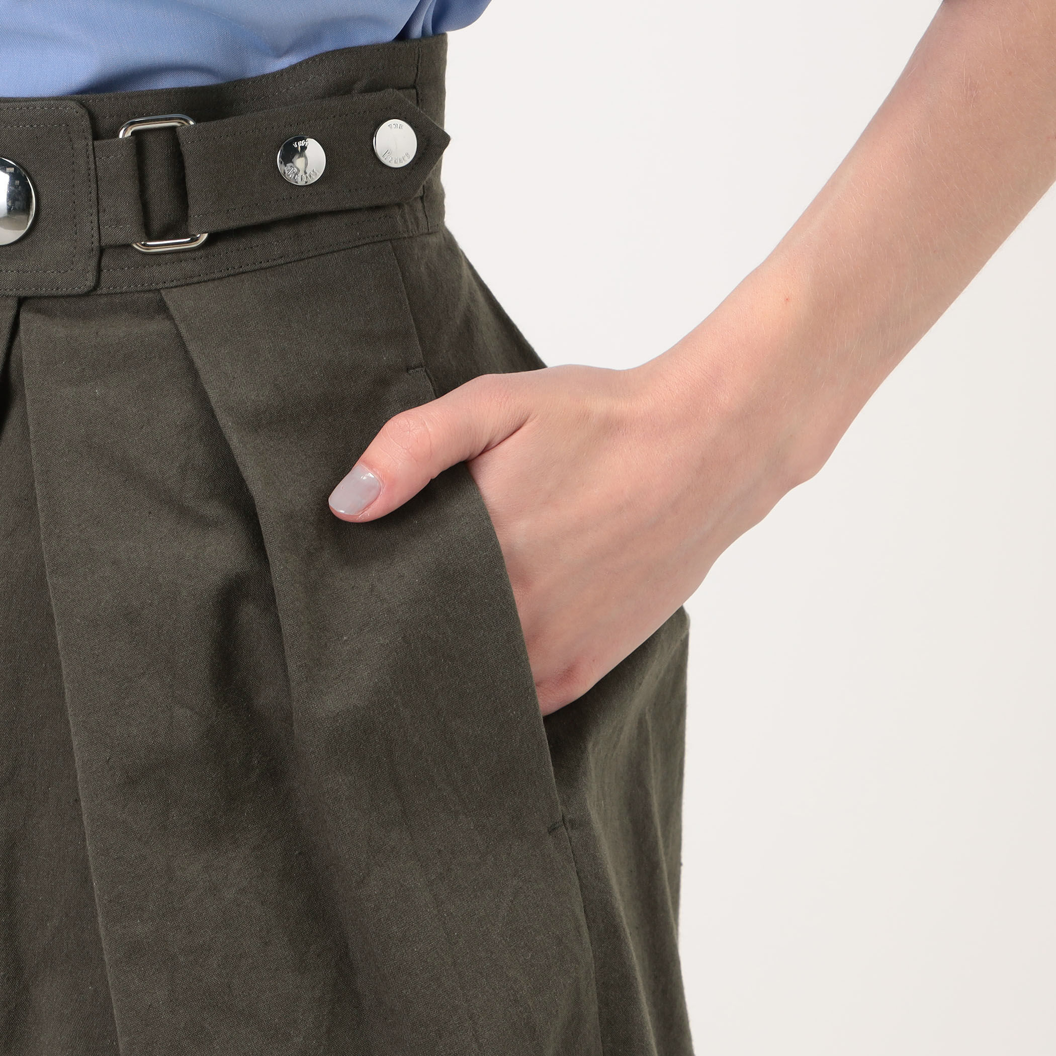別注】THE RERACS × Edition BARREL WRAP SKIRT バレルラップスカート