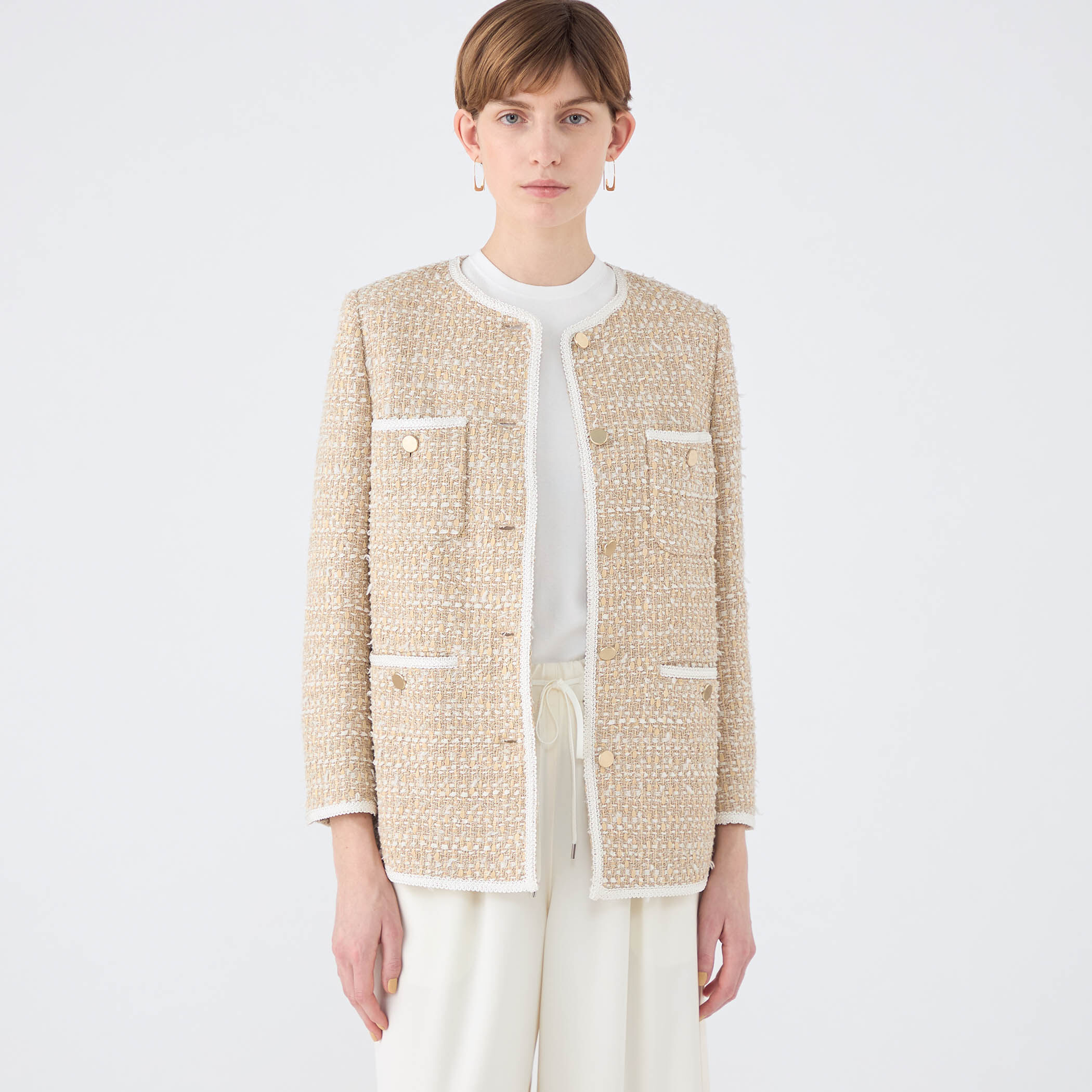 【未使用級 25SS】 Ballsey Coconut 4ポケットジャケット Coconut 4ポケットジャケット｜トゥモローランド 公式通販