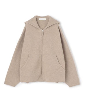 オーストラリアンラムズウール ジップアップブルゾン