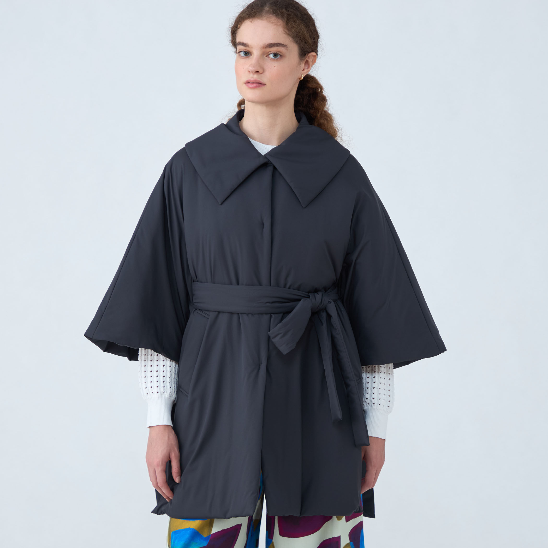 パデットツイル ベルテッドポンチョ｜トゥモローランド 公式通販