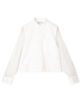 HYKE OXFORD SHEER/S SHIRT シアースリーブシャツ