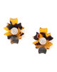 LELE SADOUGHI NAVAJO CRYSTAL BUTTON ピアス