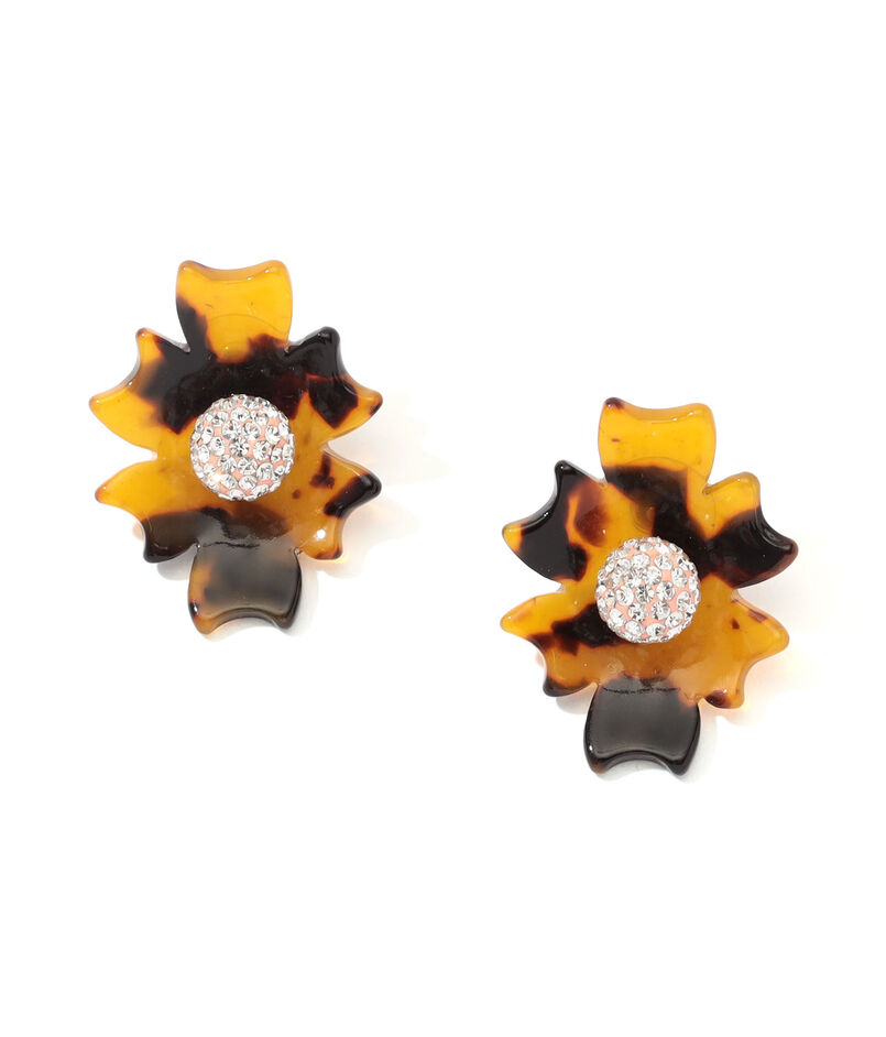 LELE SADOUGHI NAVAJO CRYSTAL BUTTON ピアス