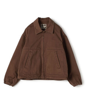 Mai Tai コットンピースダイ ジップアップブルゾン