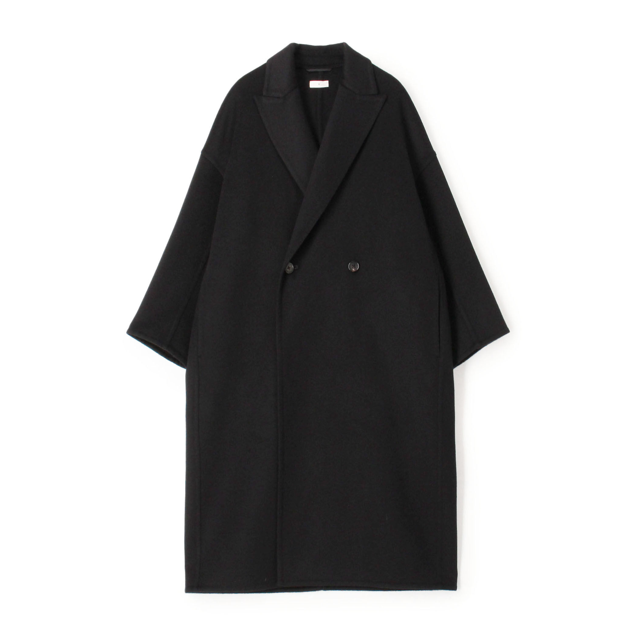 【美品】トゥモローランドコレクション カシミヤ混 チェスターコート ロング 黒 スーパーカシミヤ ベルテッドコート｜トゥモローランド 公式通販