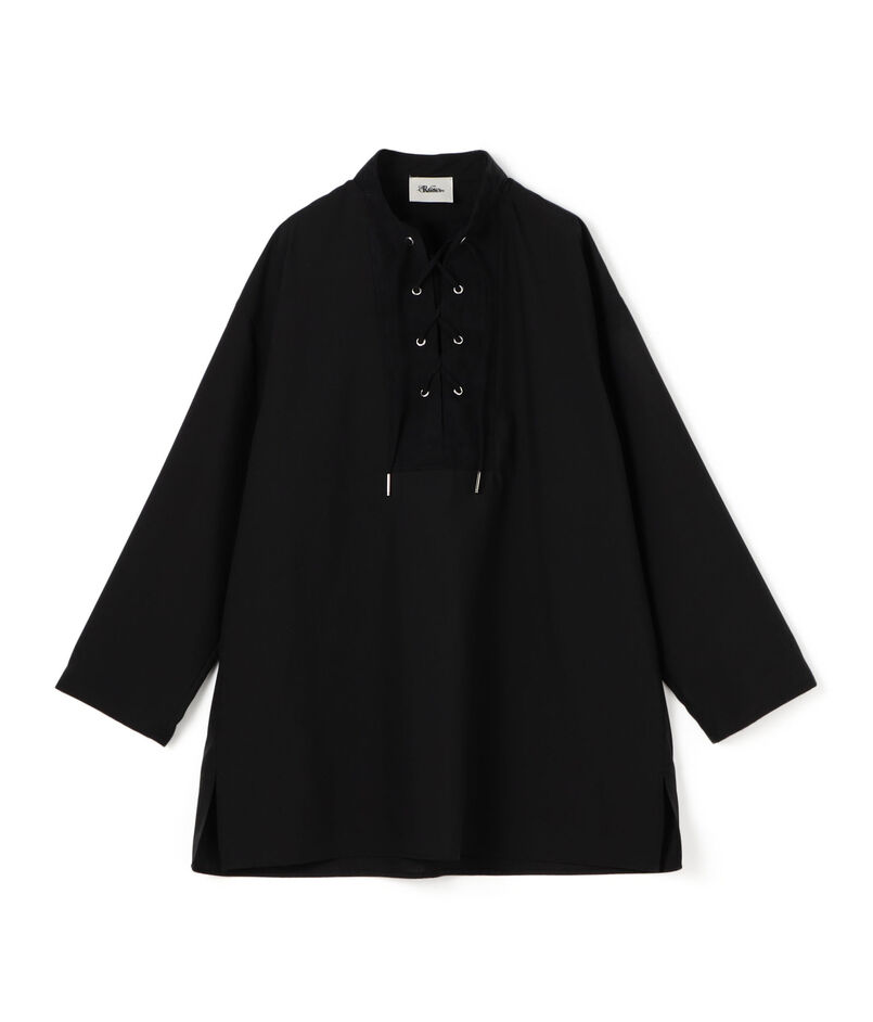 Edition×THE RERACS Collaboration Label LACE-UP PULLOVER