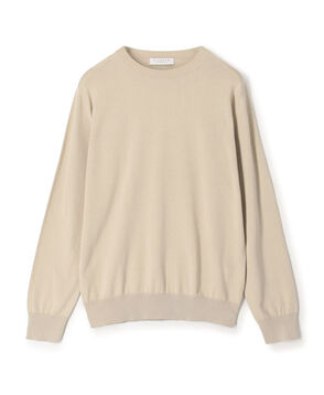 ギザコットン クルーネックニット