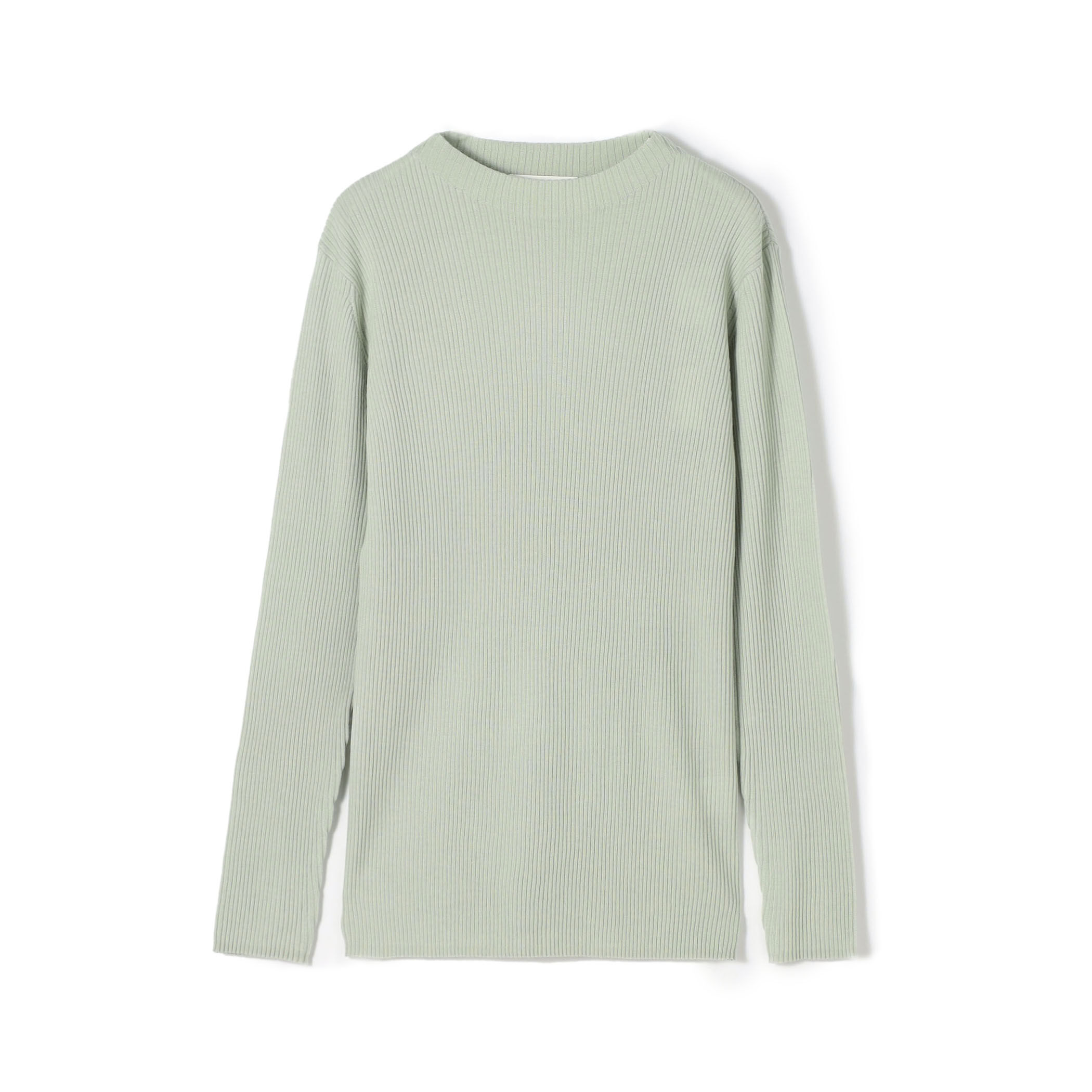 プルミエールウールリブ ボトルネックプルオーバー プルミエールウールリブ ボトルネックプルオーバー | GALERIE VIE