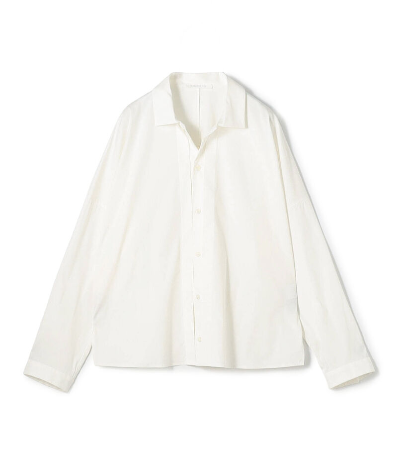 ストレッチタイプライター フロントタックシャツ