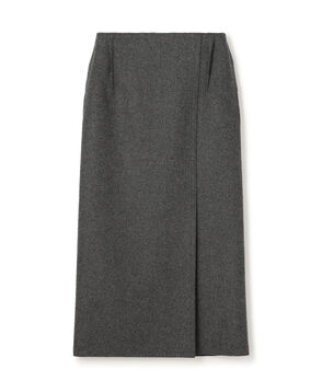 OVERCOAT PENCIL SKIRT MELTON