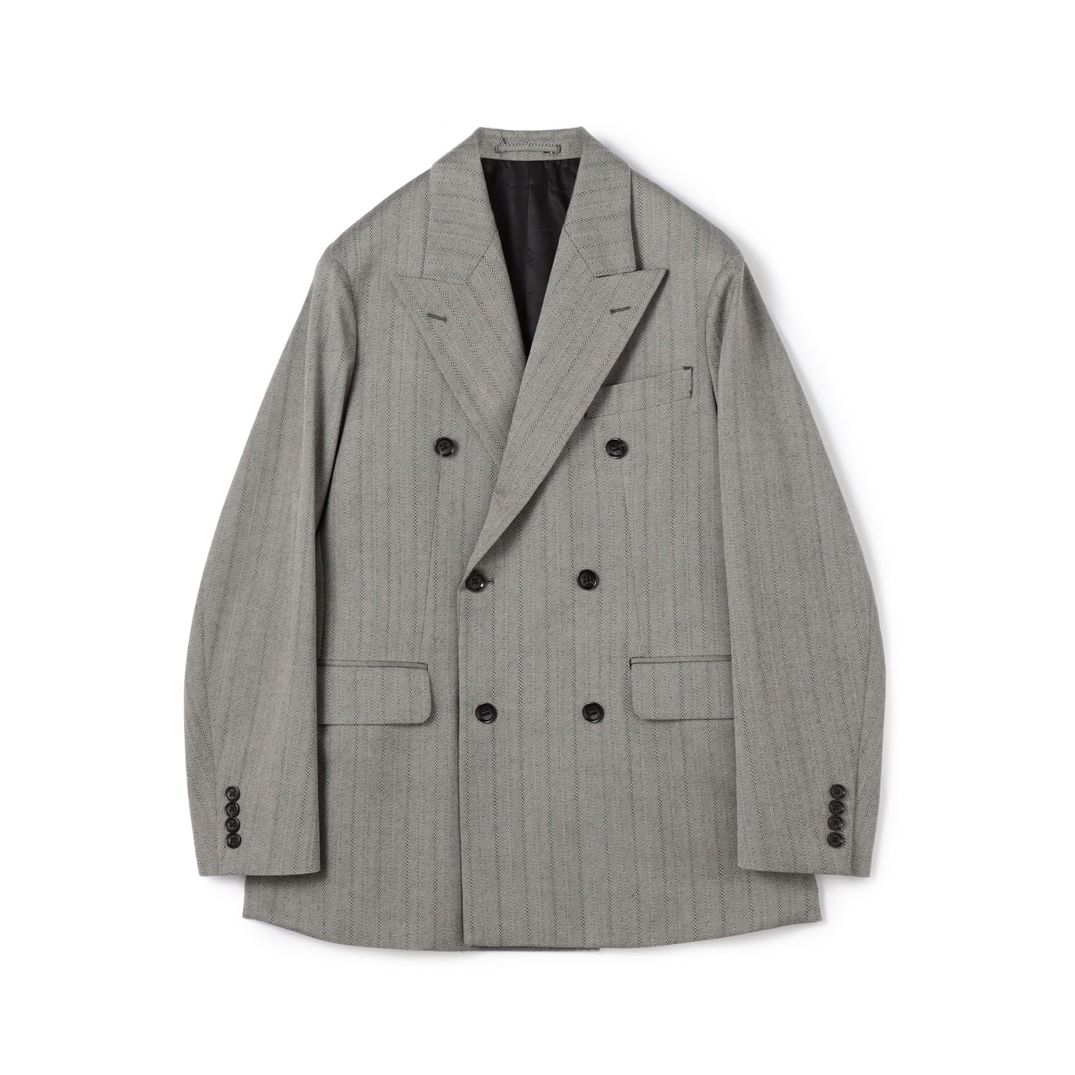 極美品 TOMORROWLAND ヘリンボーン S【参考価格￥83,600-】 セール】 TROFEO ウール シングルブレステッド2Bスーツ E.Zegna