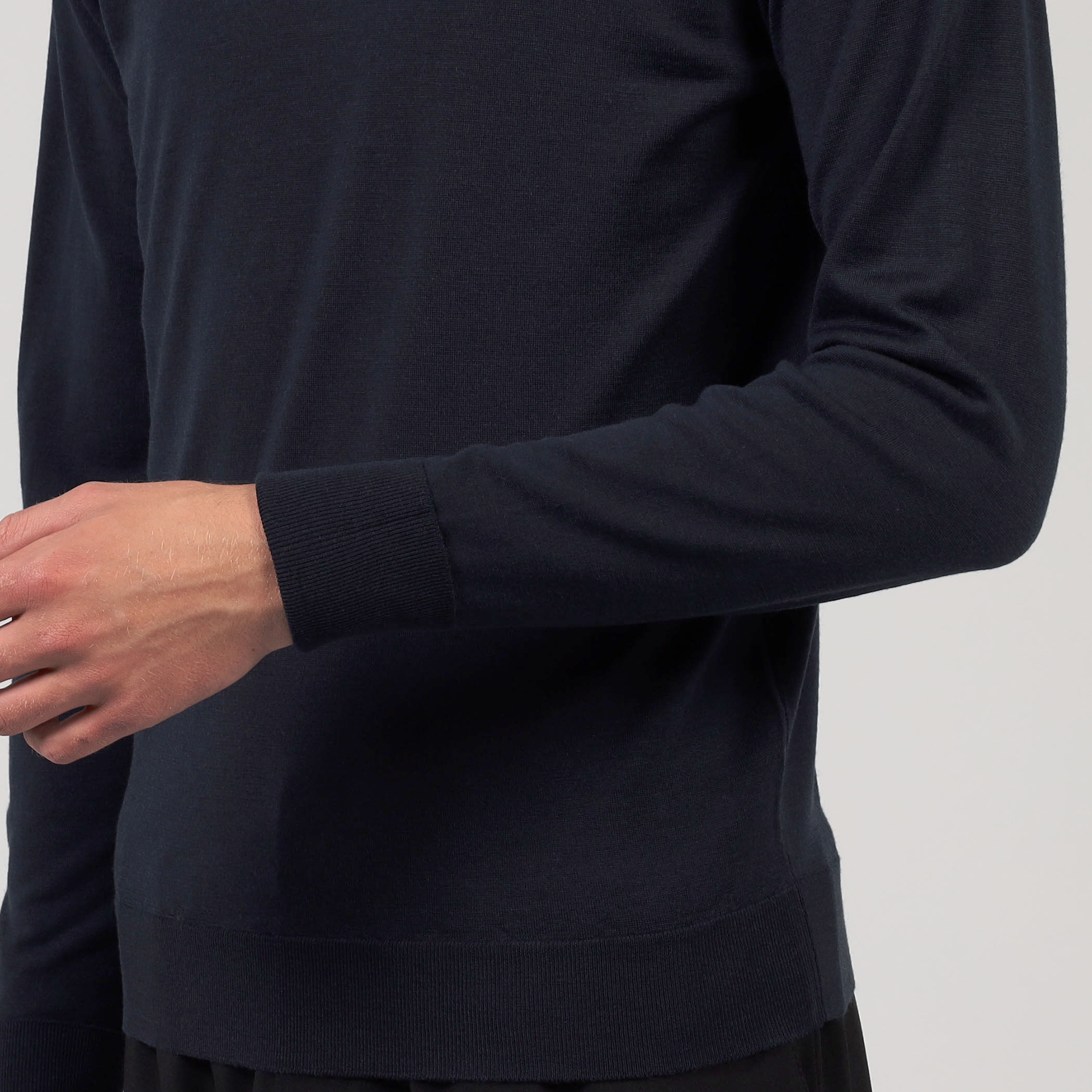 JOHN SMEDLEY 30G EASY FIT タートルネック RICHARDS