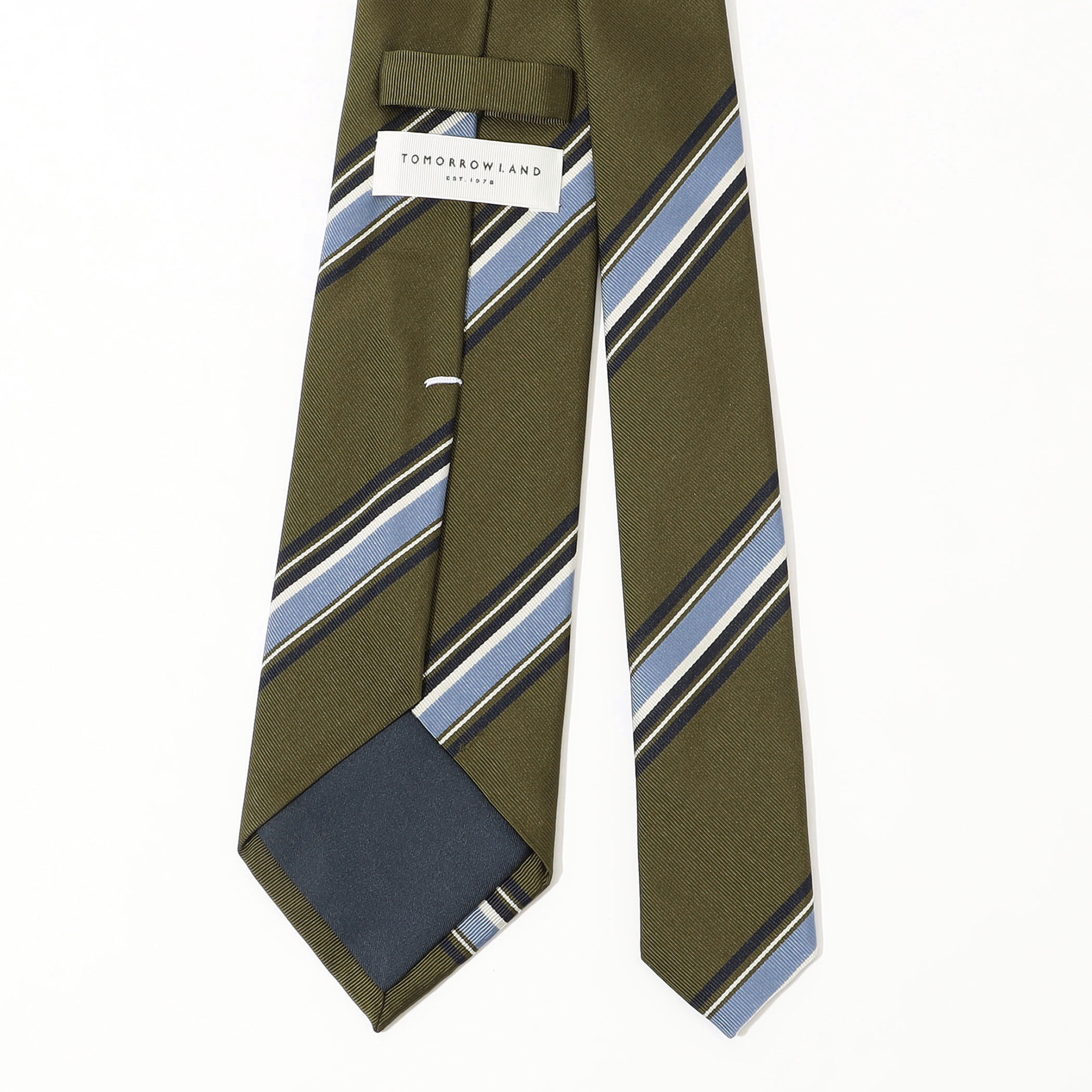 TOMORROWLAND シルク レジメンタルネクタイ｜トゥモローランド 公式通販