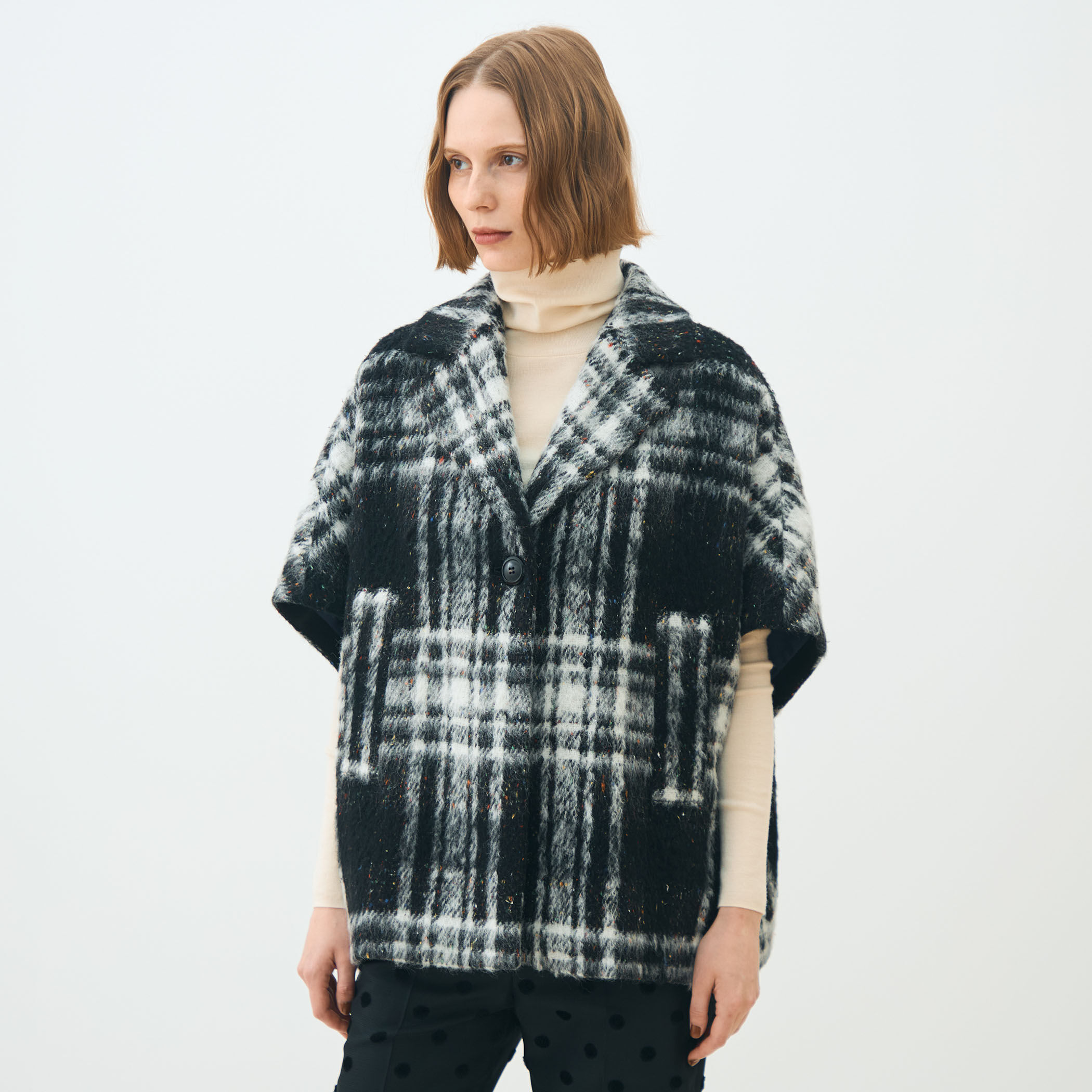 カラーネップチェック ジレクローク｜トゥモローランド 公式通販