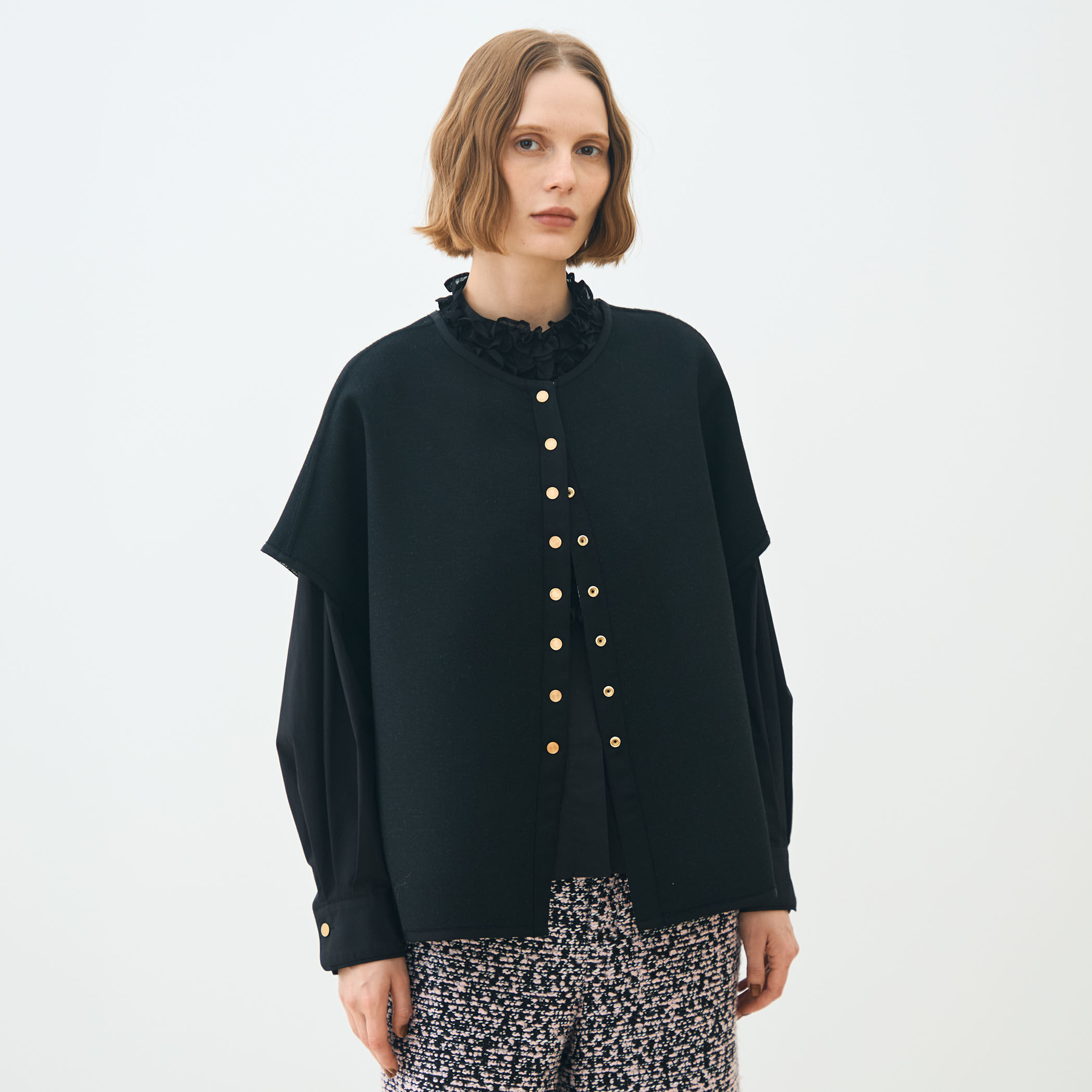 ガンクラブトゥースリバー 4-wayクローク｜トゥモローランド 公式通販