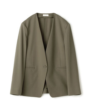 【WEB先行予約】サブレジョーゼット Vカラー1Bジャケット