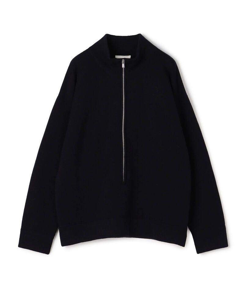 バックパイル ハーフジッププルオーバー