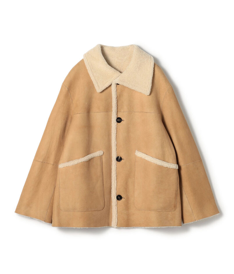NICOLSON リバーシブルオーバーブルゾン