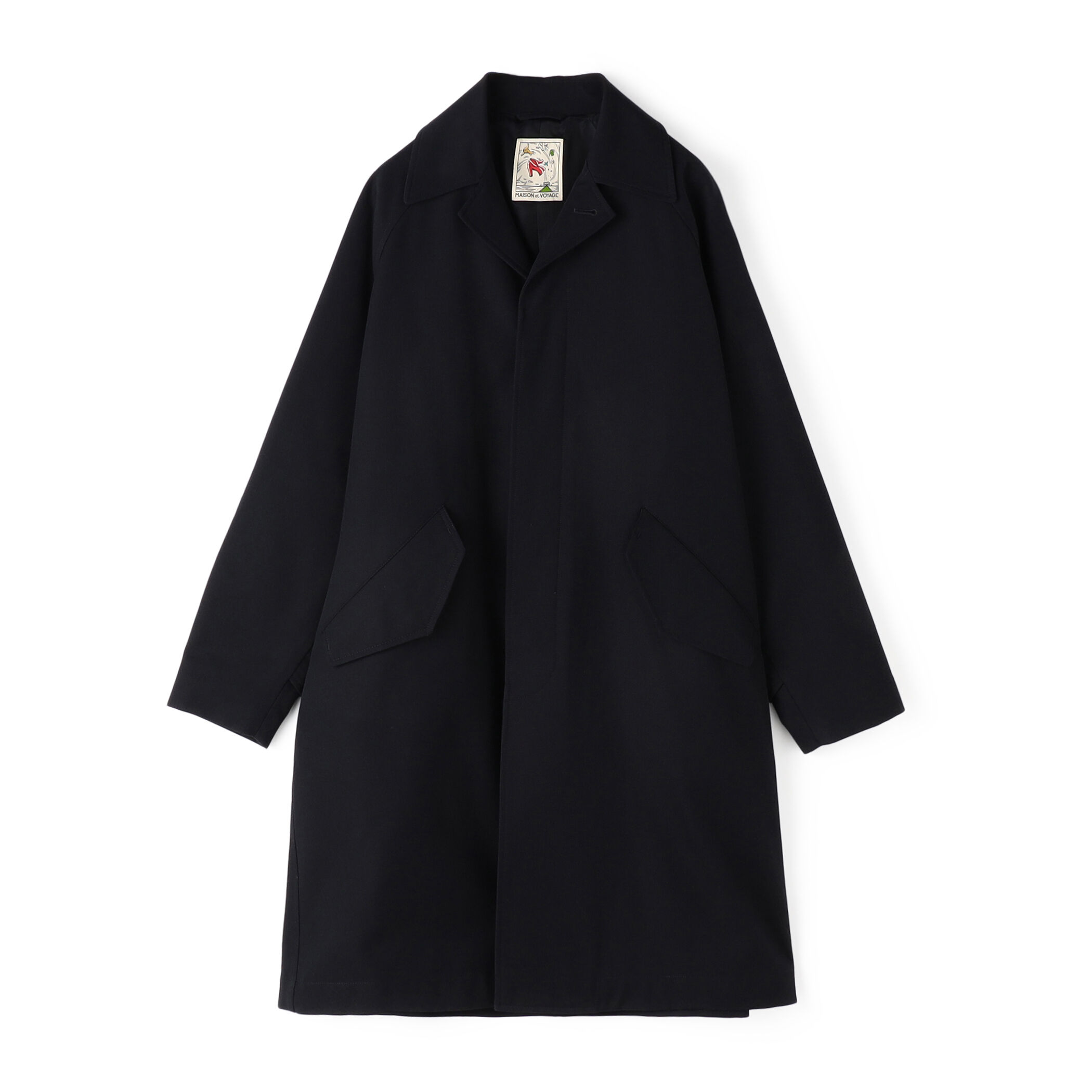 ウールコットン ステンカラーコート TRENCH｜トゥモローランド