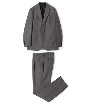 15 POINT 7 ウール シングルブレステッド 2Bスーツ DORMEUIL