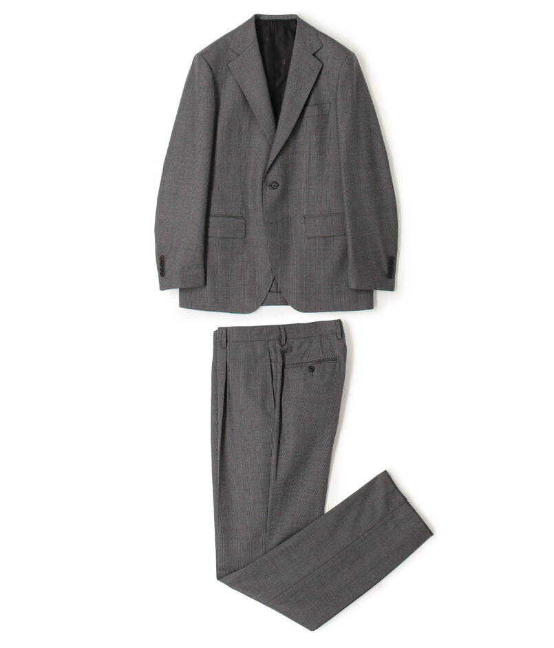 15 POINT 7 ウール シングルブレステッド 2Bスーツ DORMEUIL