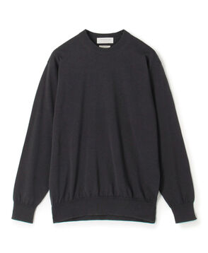 TOMORROWLAND tricot ギザコットン クルーネックプルオーバーニット