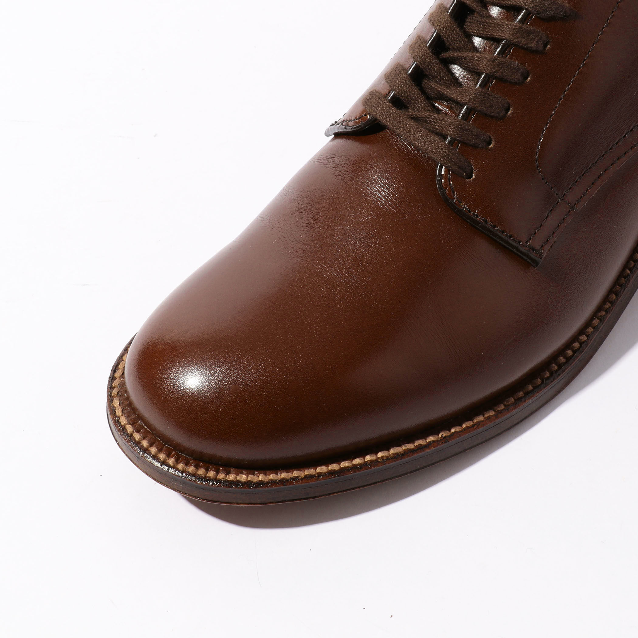 ALDEN カーフ プレーントゥ レザーシューズ｜トゥモローランド