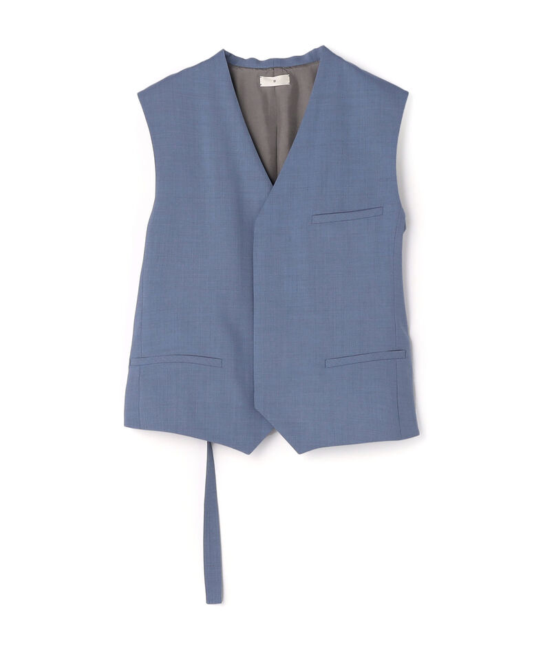 ウールトロ ショートジレ