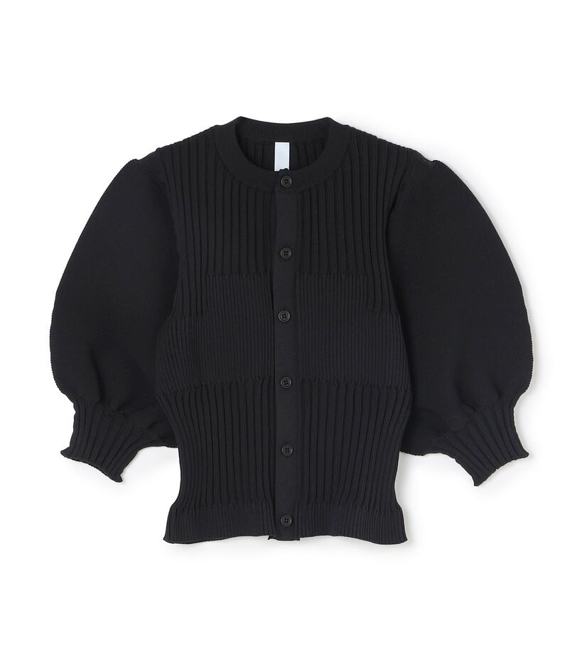 ■CFCL SHORT PUFF SLEEVE CARDIGAN