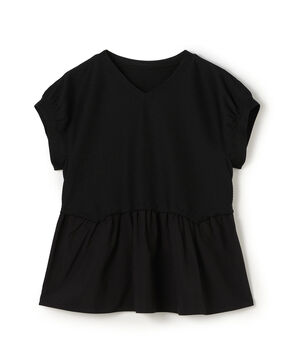 ■アイレットジャージー ソフトVネックプルオーバー