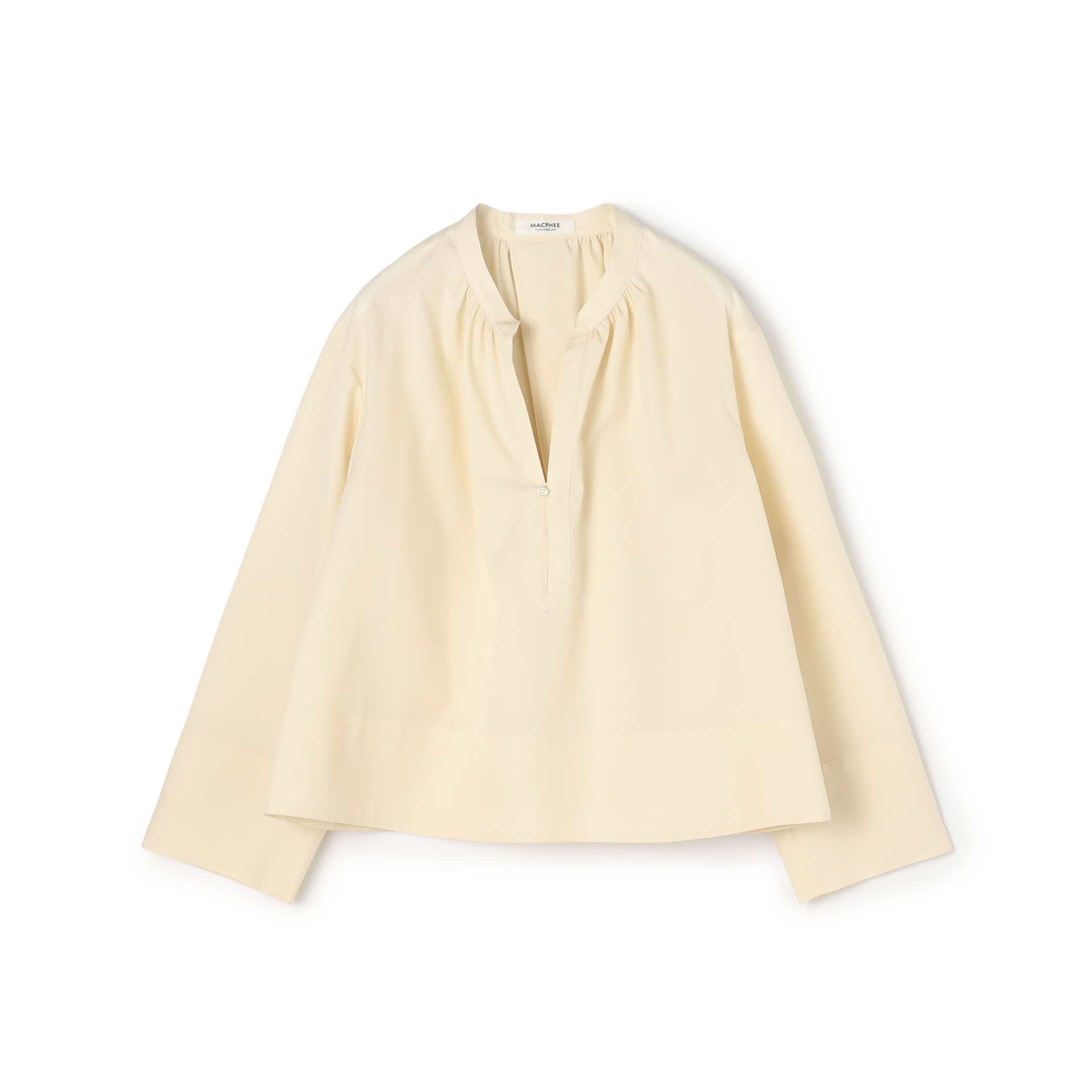 コットンブロード プルオーバーブラウス｜トゥモローランド 公式通販