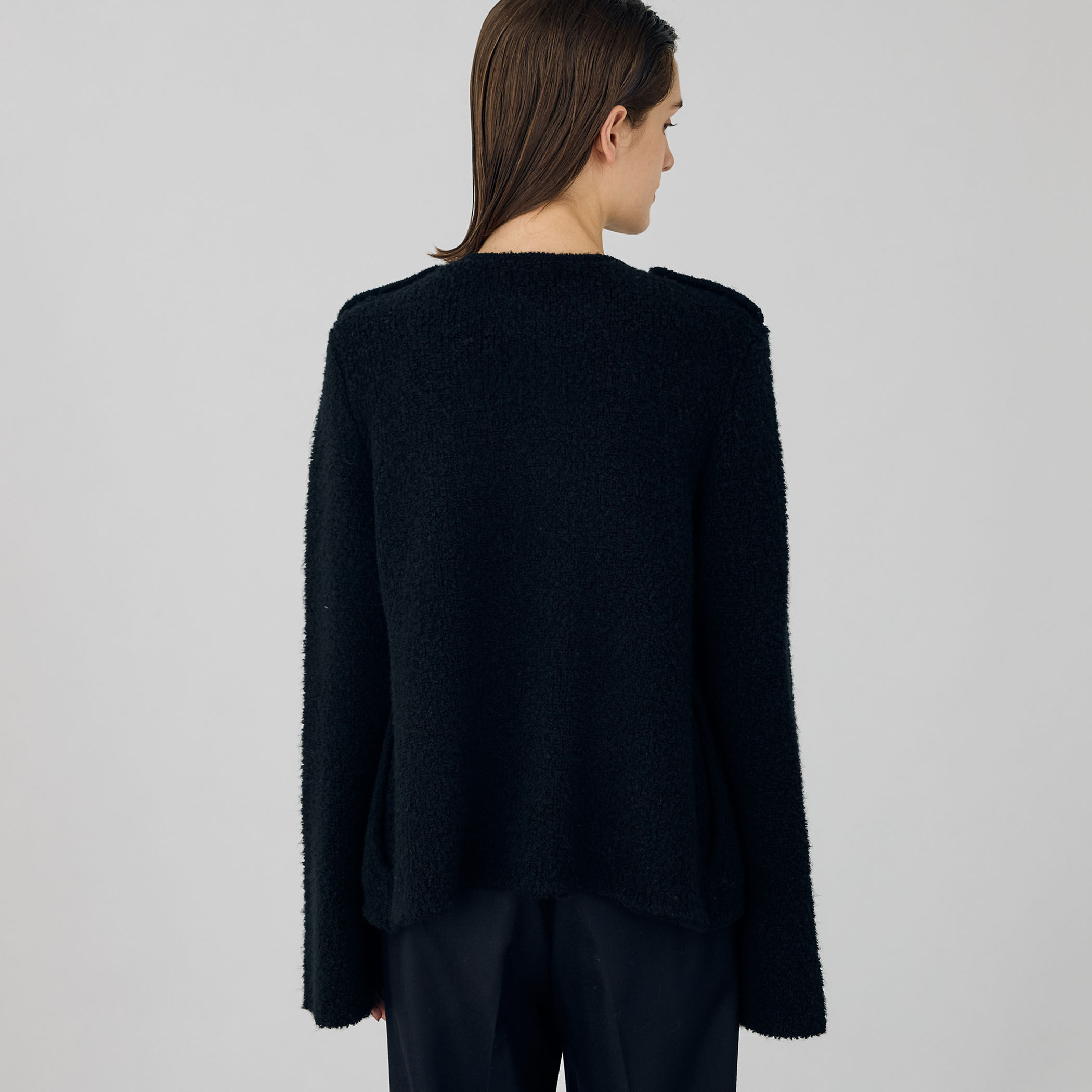 パイルステッチ ノーカラージャケット｜トゥモローランド 公式通販