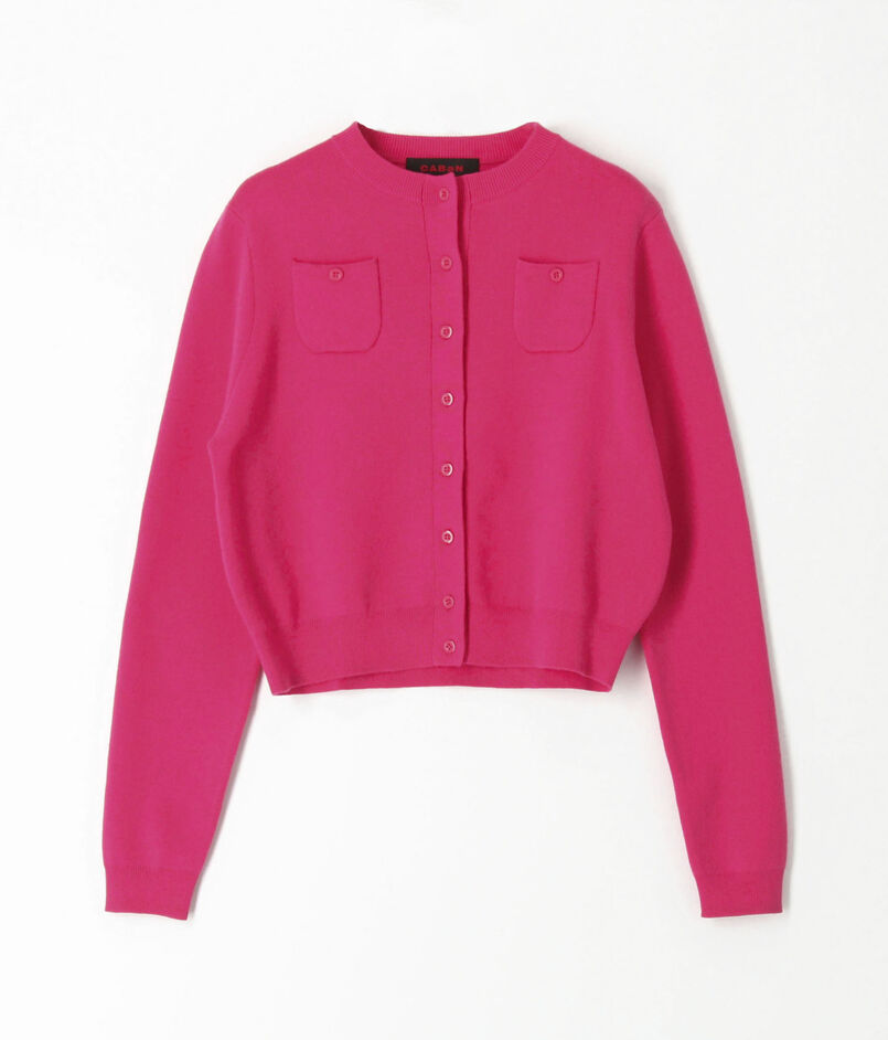 CABaN コットンカシミヤ クルーネックカーディガン｜トゥモローランド  