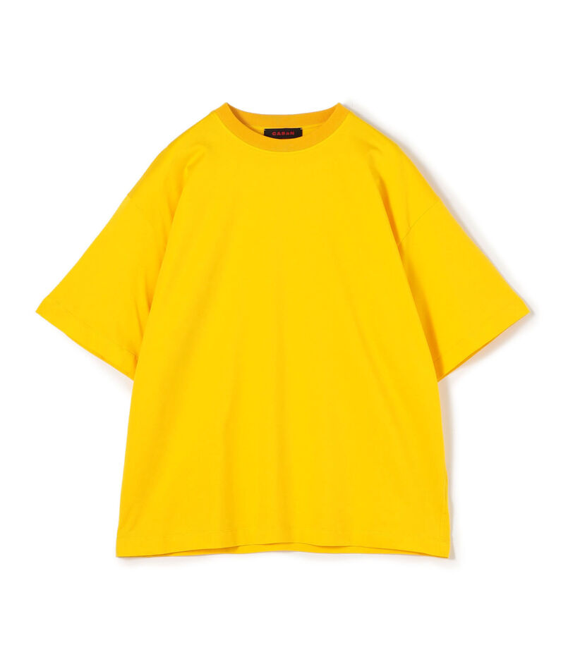 CABaN コットン ドロップショルダークルーネックプルオーバー
