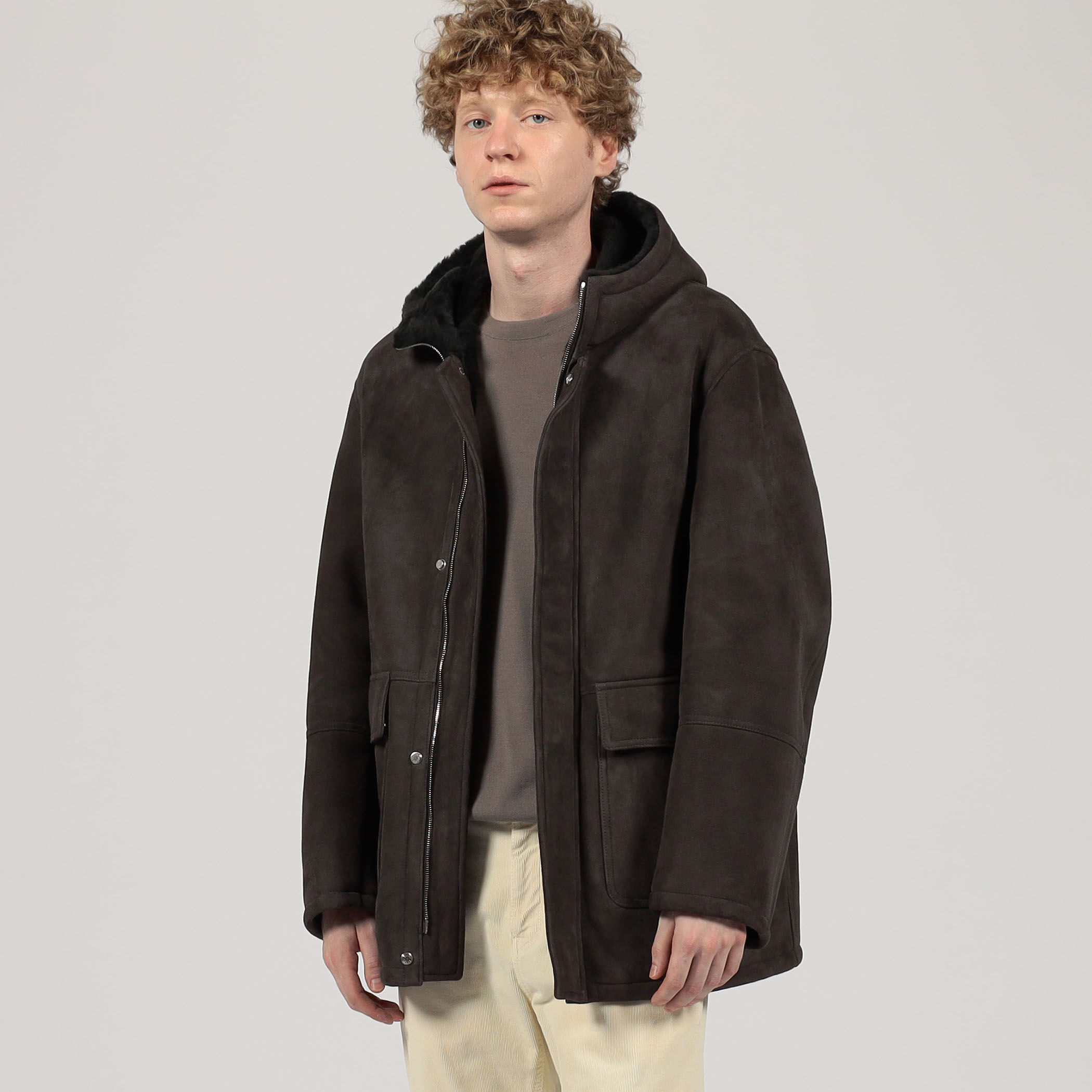 別注】EMMETI ムートンフーデッドコート｜トゥモローランド 公式通販