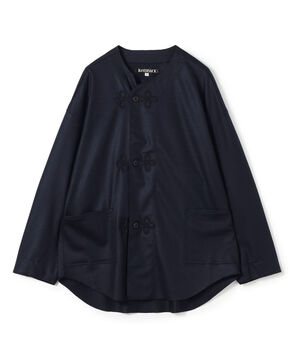 HAVERSACK WOOL ノーカラージャケット