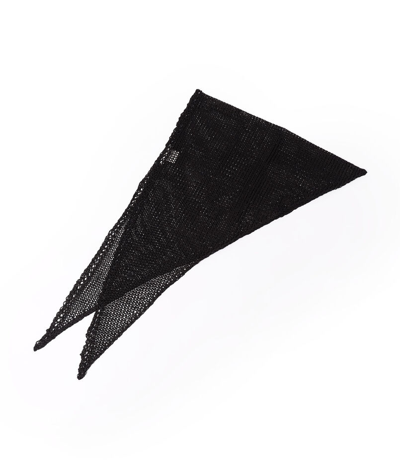 ASAUCE MELER シルクニット トライアングルスカーフ