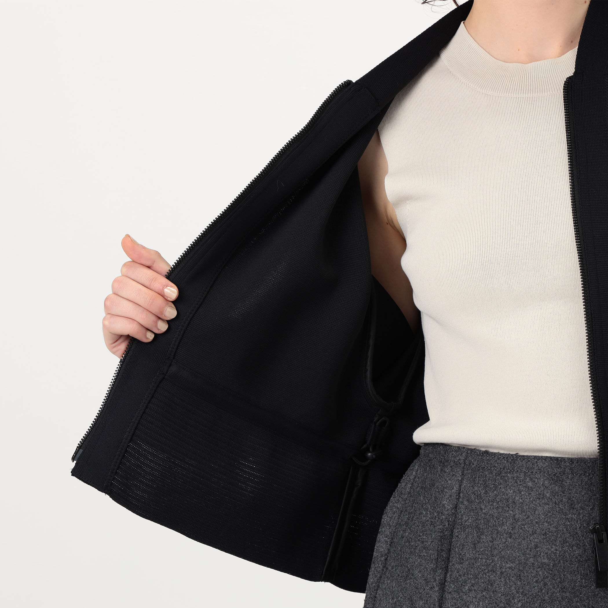 CFCL MILAN MARIE SLEEVE CROPPED ZIP BLOUSON｜トゥモローランド 公式
