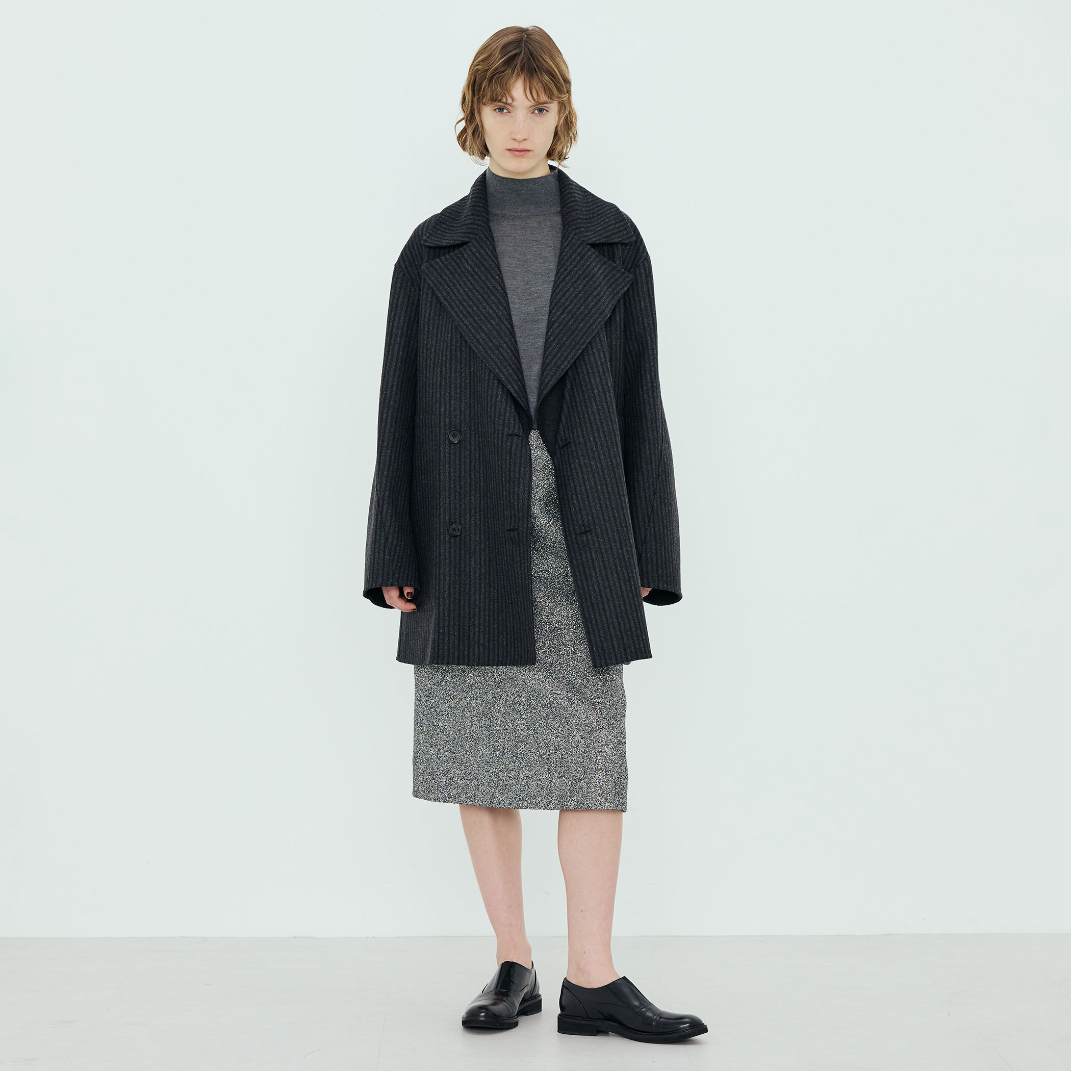 ウールダブルフェイス ピーコート｜トゥモローランド 公式通販