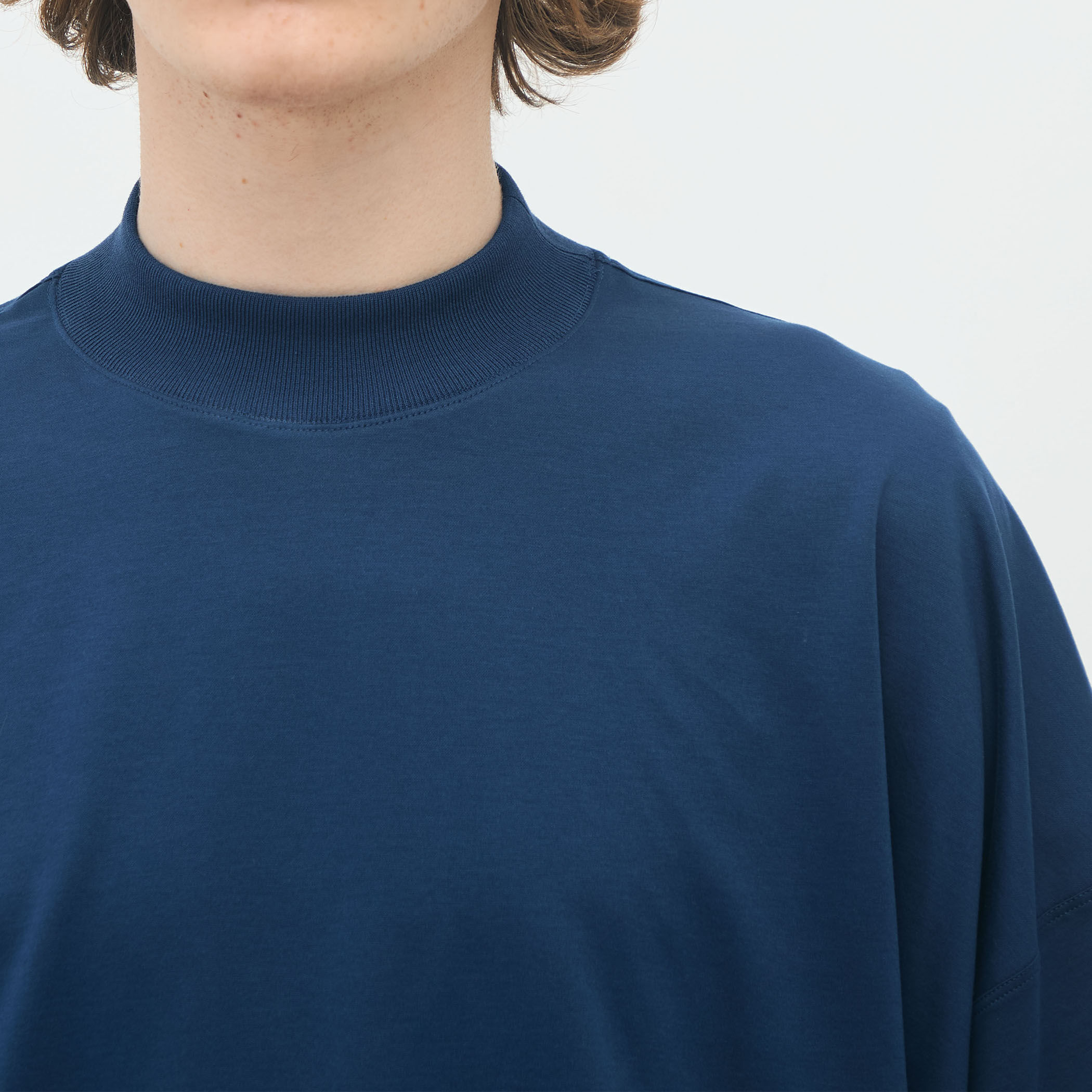 CABaN ビルドネックTシャツ　オーバサイズ　ホワイト　F ドロップショルダー CABaN コットン ビルドネックTシャツ｜トゥモローランド 公式通販