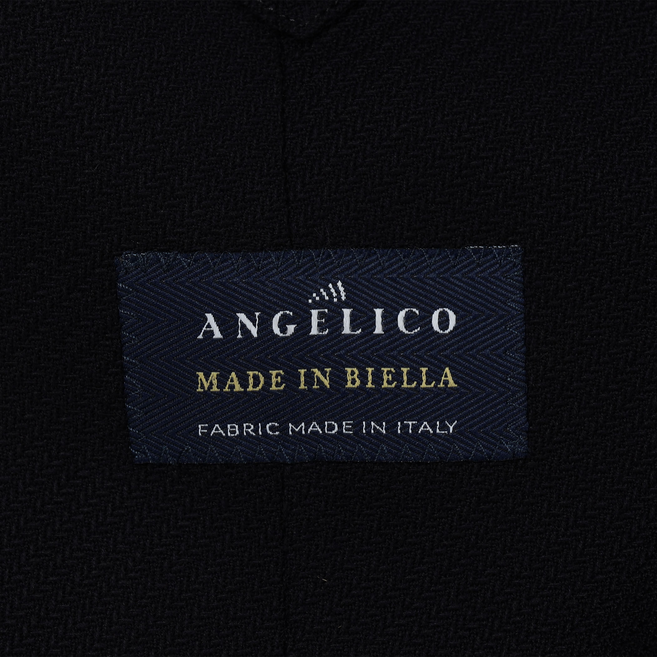 ウール 3Dルック シングルブレステッド2Bジャケット ANGELICO