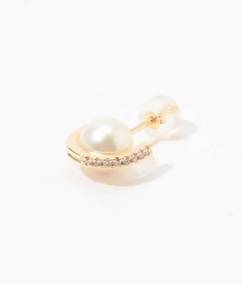 Hirotaka Beluga パールダイヤモンド ピアス