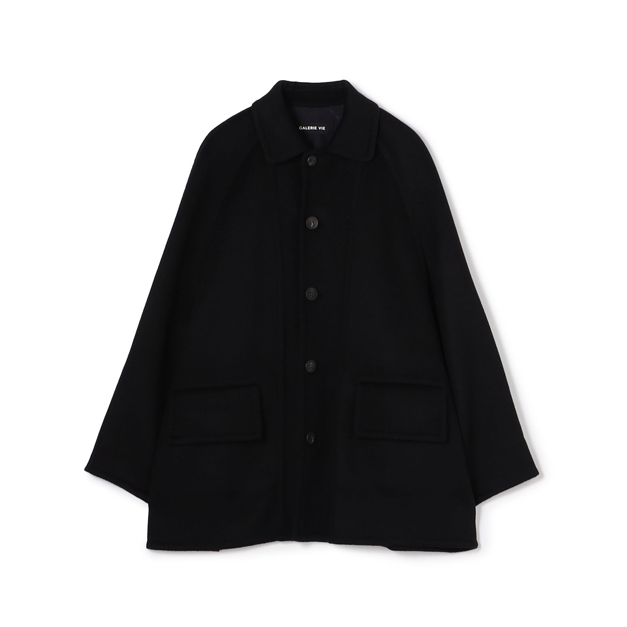 ウールダブルフェイス ステンカラーコート｜トゥモローランド 公式通販