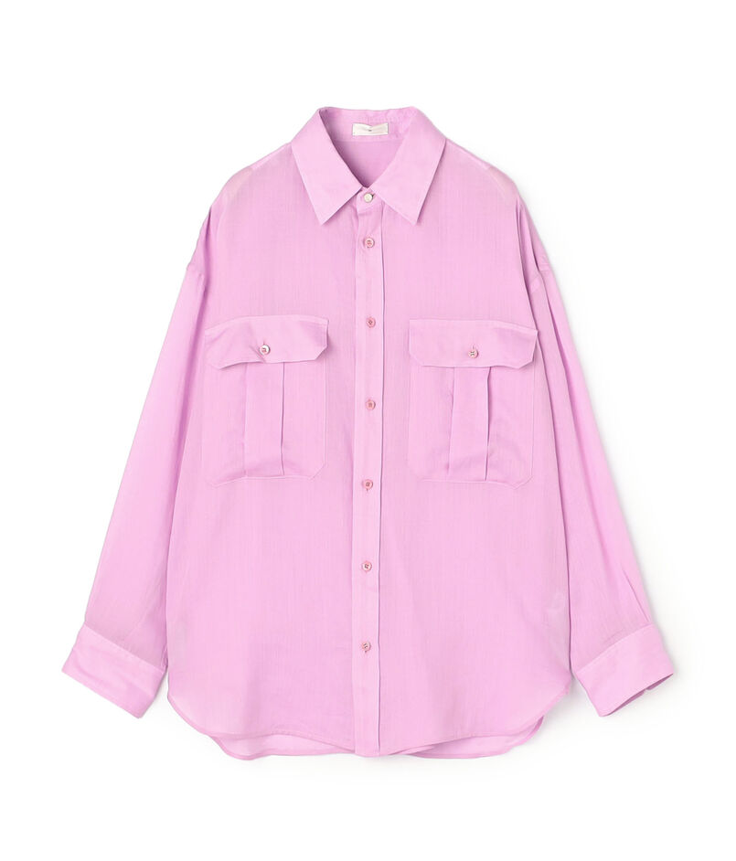 エアリーラミー レギュラーカラーシャツ